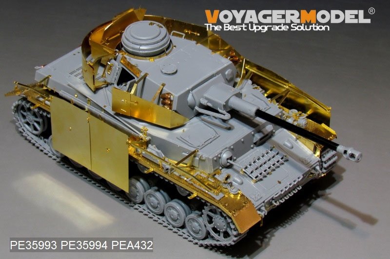 Voyager Model PE35993 WWII German Pz.Kpfw.IV Ausf.G（LateProduction）Basic For Border 35001 1/35 – zdjęcie 9