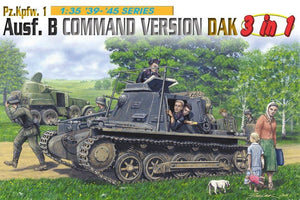 Dragon 6222 PzKpfw I Kleiner Panzerbefehlwagen I (Sd.Kfz. 265), 3 in 1 1/35
