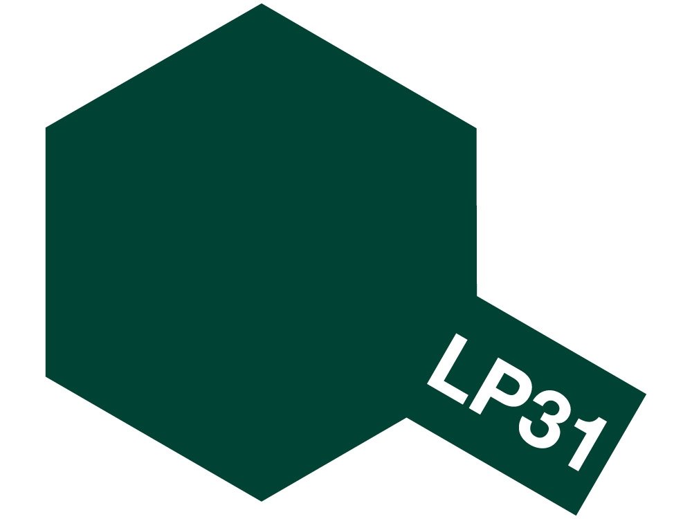 Tamiya 82131 LP-31 Lacquer Paint Dark green 2 (IJN) 10ml – immagine 2