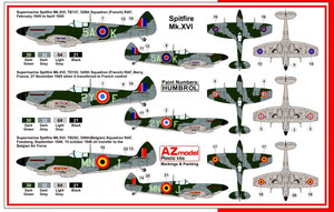 AZmode AZ7485 Supermarine Spitfire Mk. XVI Early 1/72 – zdjęcie 2