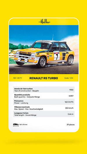 Heller 80717 Renault R5 Turbo 1/24 – zdjęcie 3