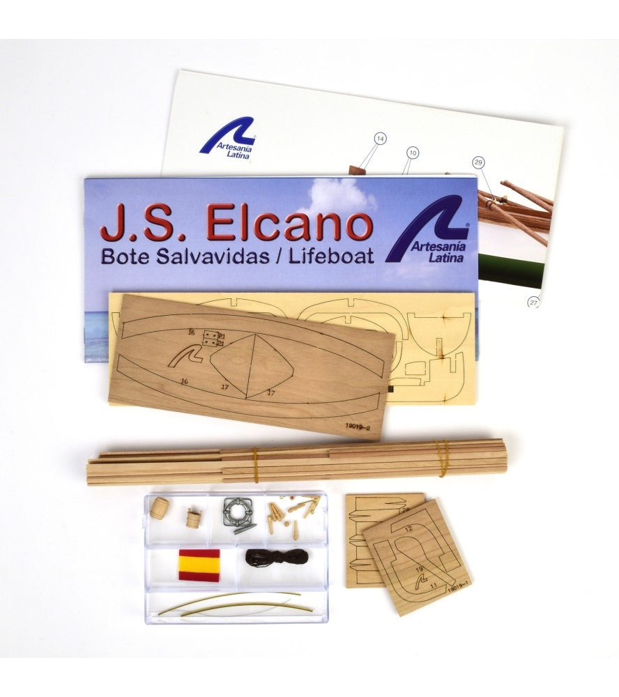 ARTESANIA LATINA 19019 Juan Sebastian Elcano - Szalupa 1/35
