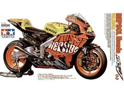 Tamiya 14097 Repsol Honda RC 211V 03 1/12