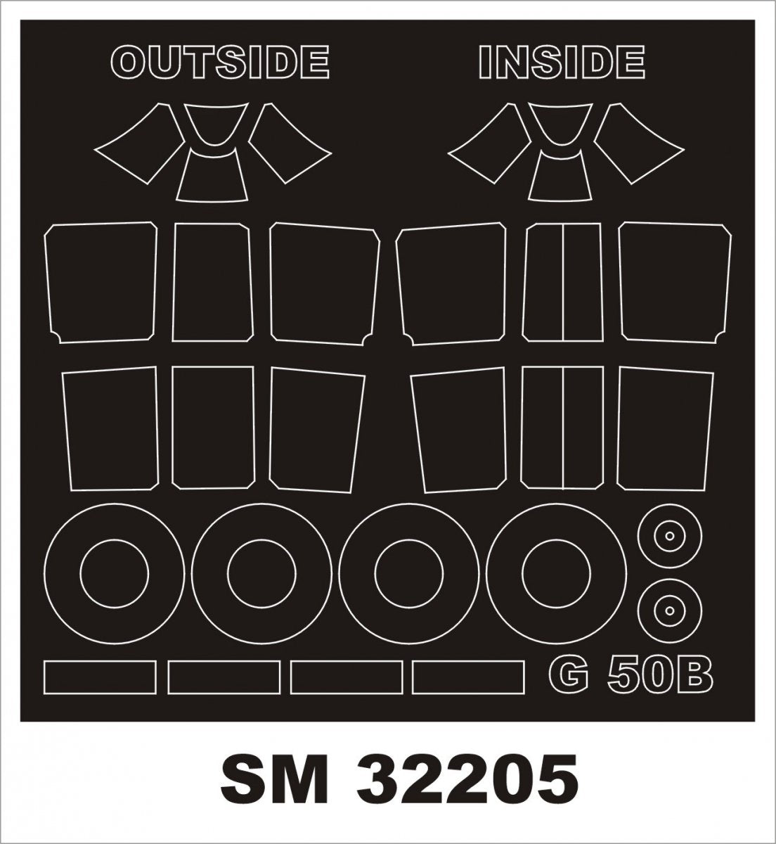 Montex SM32205 FIAT G-50B for SPECIAL HOBBY 1/32