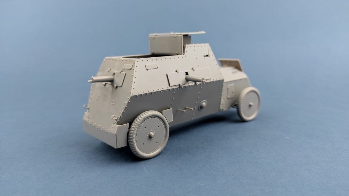Copper State Models 35007 Russian &amp;quot;RB&amp;quot; Armoured Car 1/35 – zdjęcie 3