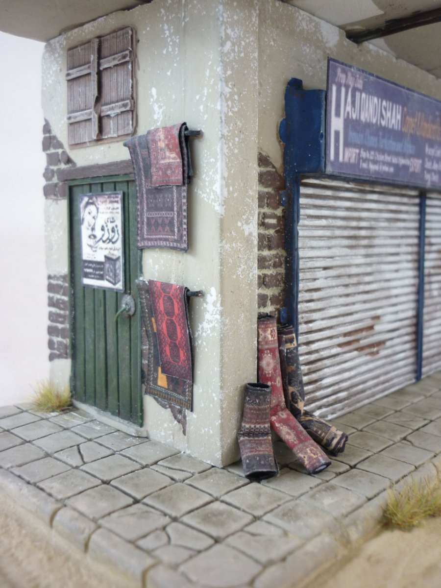 RT-Diorama 35268 Diorama-Base: &amp;quot;The carpet shop&amp;quot; 1/35 – zdjęcie 5