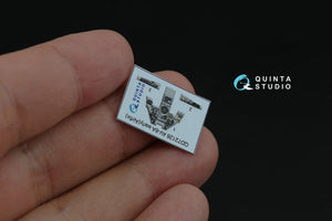 Quinta Studio QD72126 AV-8A early 3D-Printed coloured Interior on decal paper (Airfix) 1/72 – zdjęcie 6