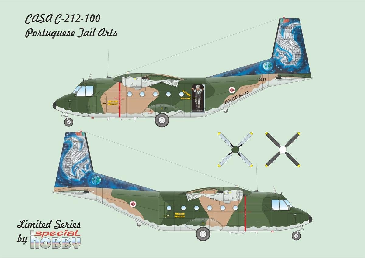Special Hobby 72376 CASA C.212-100 TAIL ART (LIMITED EDITION) 1/72 – image 7