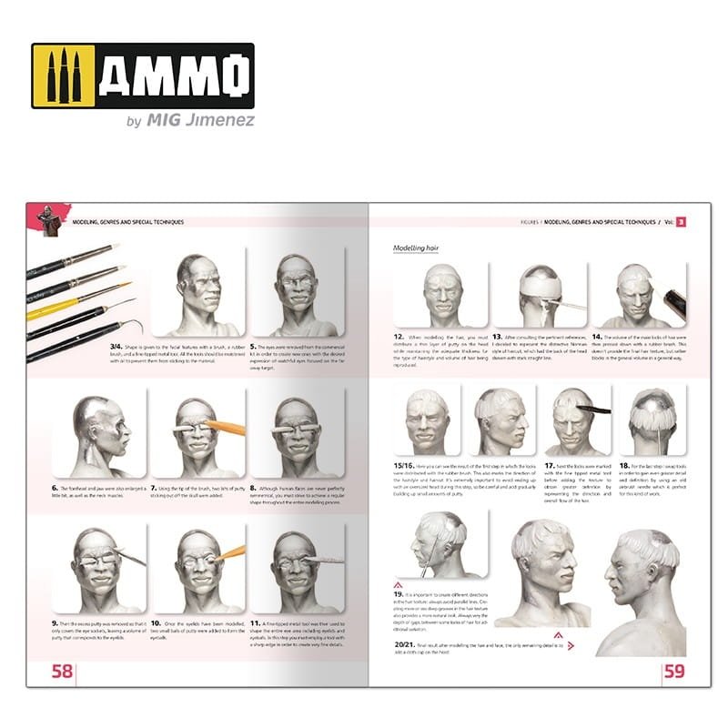 Ammo of Mig 6223 Encyclopedia of Figures Modelling Techniques Vol. 3 English – zdjęcie 2