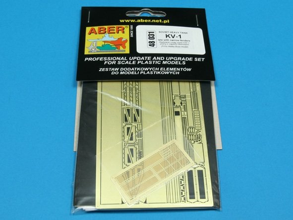Aber 48031 Czołg KW 1 późny z wąskimi błotnikami Tamiya 1/48 – zdjęcie 2