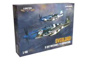 Eduard 11181 OVERLORD: D-DAY MUSTANGS / P-51B MUSTANG DUAL COMBO 1/48