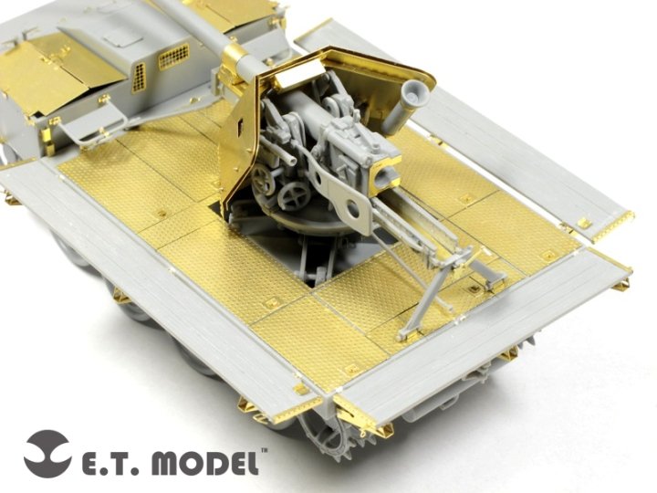 E.T. Model E35-070 WWII German 7.5cm Pak 40/4 auf RSO (For DRAGON 6640) 1/35 – imagen 8