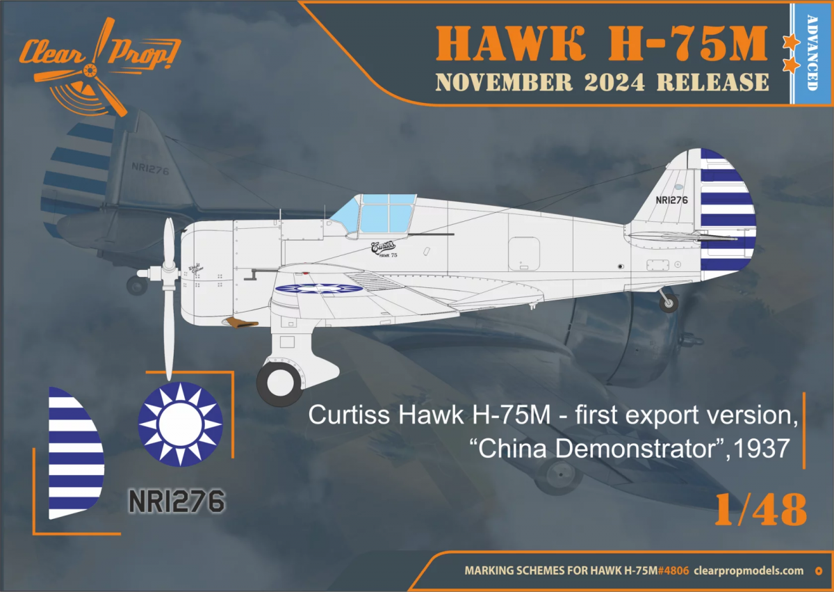 Clear Prop! CP4806 H-75MHawk ADVANCED KIT 1/48 – zdjęcie 4