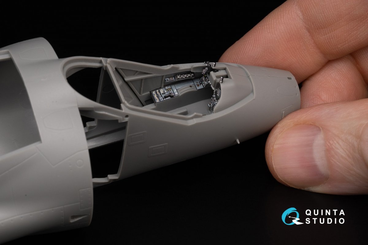Quinta Studio QDS-48304 Harrier Gr.3 late 3D-Printed &amp;amp; coloured Interior on decal paper (Kinetic) (Small version) 1/48 – zdjęcie 7