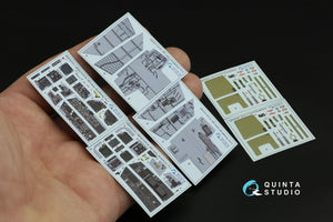 Quinta Studio QD32131 F/A-18D Early 3D-Printed &amp;amp; coloured Interior on decal paper (Academy) 1/32 – zdjęcie 5