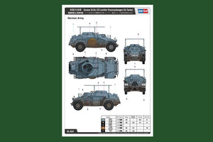 Hobby Boss 83817 German Sd.Kfz.223 Leichter Panzerspahwagen (1st Series) (1/35) – image 5