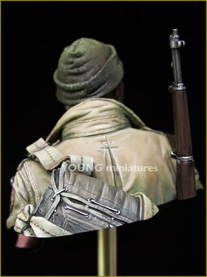 Young Miniatures YM1841 US Paratrooper WWII 17th Airbone Division 1/10 – image 3