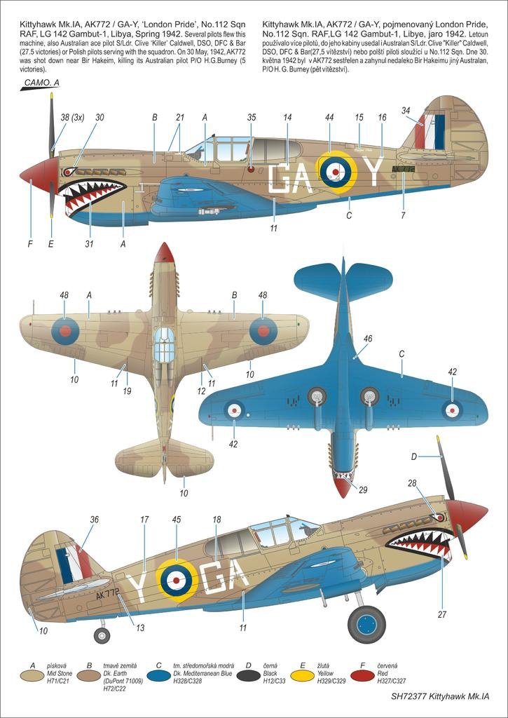 Special Hobby 72377 Kittyhawk Mk. IA 1/72 – Bild 11