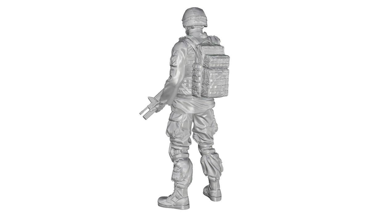 CMK F48333 Commanding Officer (standing), US Army Infantry Squad 2nd Division 1/48 – zdjęcie 2