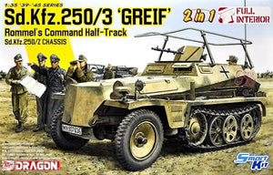 Dragon 6911 Sd.Kfz.250/3 &amp;quot;Greif&amp;quot; Rommel&amp;#39;s Command Half-Track / Z Chassis 1/35 – image 2