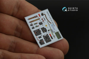 Quinta Studio QD48141 Ki-61-Id 3D-Printed &amp;amp; colored Interior on decal paper (Tamiya) 1/48 – image 9