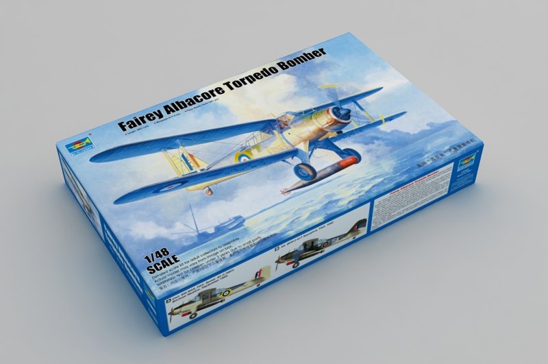 Trumpeter 02880 Fairey Albacore Torpedo Bomber 1/48 – zdjęcie 2
