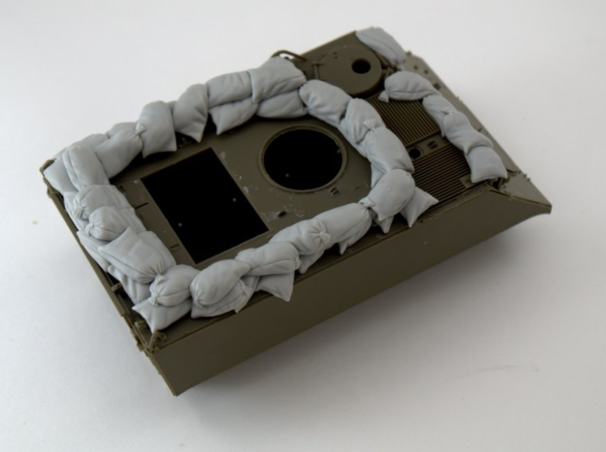 Panzer Art RE35-595 Sand armor for M113 APC (Vietnam War) 1/35 – zdjęcie 2