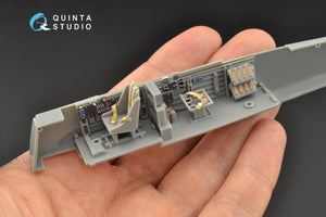 Quinta Studio QD48098 Ju 87B-2/R-2 3D-Printed &amp;amp; coloured Interior on decal paper (Hasegawa) 1/48 – zdjęcie 3