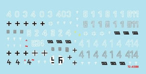 Star Decals 72-A1088 Panzer in the Desert # 5. PzKpfw IV Ausf D, D/E Hybrid, E and F1, in North Africa 1/72 – image 3