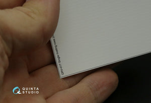 Quinta Studio QRV-017 Single riveting rows (rivet size 0.20 mm, gap 0.8 mm, suits 1/32 scale), White color, total length 5,8 m/19 ft – zdjęcie 6