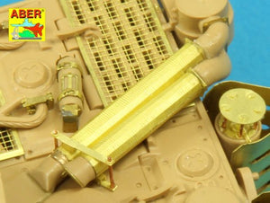 Aber 35A127 Feifel air cleaners tubes for early Tiger I, Ausf.E (Sd.Kfz.181) 1/35 – zdjęcie 11