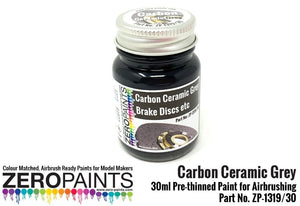 Zero Paints 1319-30 Gray Carbon Ceramic 30ML