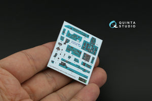 Quinta Studio QDS-48447 MiG-21UM 3D-Printed coloured Interior on decal paper (Trumpeter) (Small version) 1/48 – zdjęcie 6
