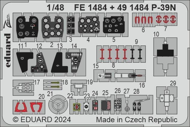 Eduard BIG49436 P-39N ARMA HOBBY 1/48 – zdjęcie 3