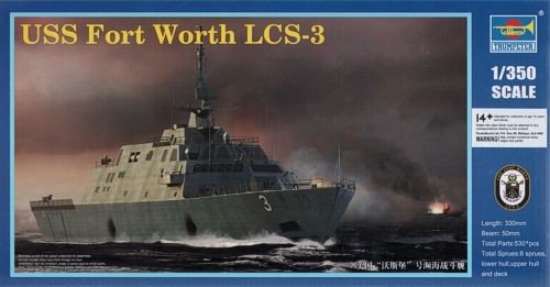 Trumpeter 04553 USS Fort Worth LCS-3 1/350