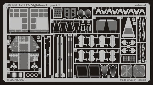 Eduard 49286 F-117A 1/48 Tamiya – zdjęcie 3