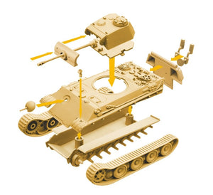 Italeri 34104 PANTHER - WoT - Easy to Build 1/72 – zdjęcie 5