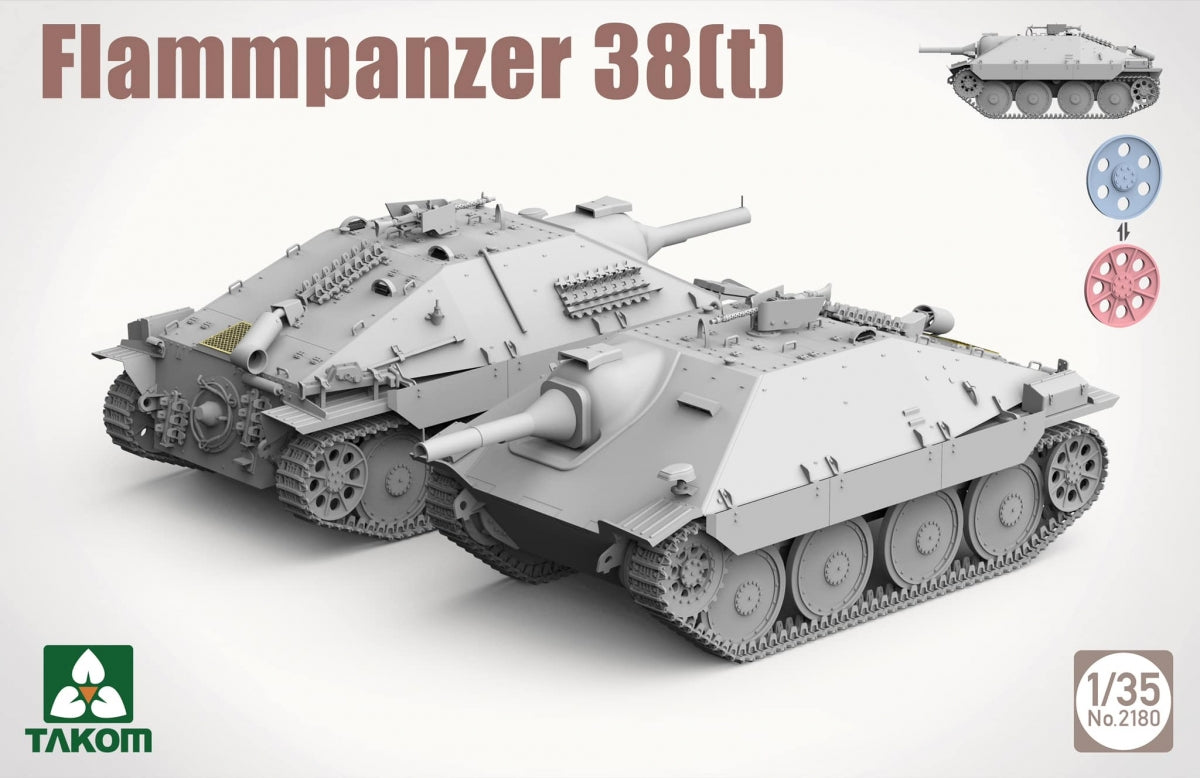 Takom 2180 Flammpanzer 38(t) 1/35 – zdjęcie 2