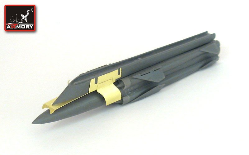 Armory Models ACA7250 Kh-41 (3M80) “Moskit” (SSN-22 “Sunburn”) tactical anti-ship guided missile 1/72 – image 3