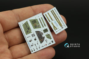 Quinta Studio QD48446 Hurricane family 3D-Printed colored Interior on decal paper (Italeri/Tamiya) 1/48 – image 2
