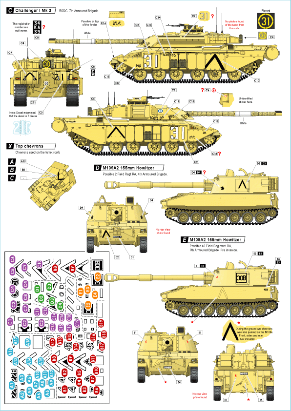 Star Decals 72-A1010 Desert Storm 1991 (1) 1/72 – image 2