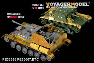 Voyager Model PE35695 WWII Russian SU-76 Self-Propeller Gun basic For MiniArt 35053 1/35 – zdjęcie 8