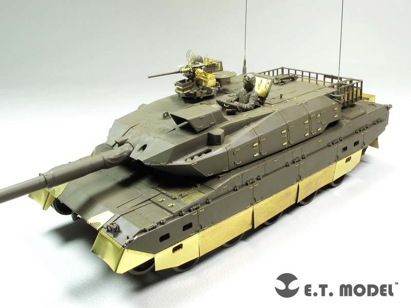 ET Model E35-204 JGSDF TYPE 10 Tank (For TAMIYA 35329) (1/35) – image 3