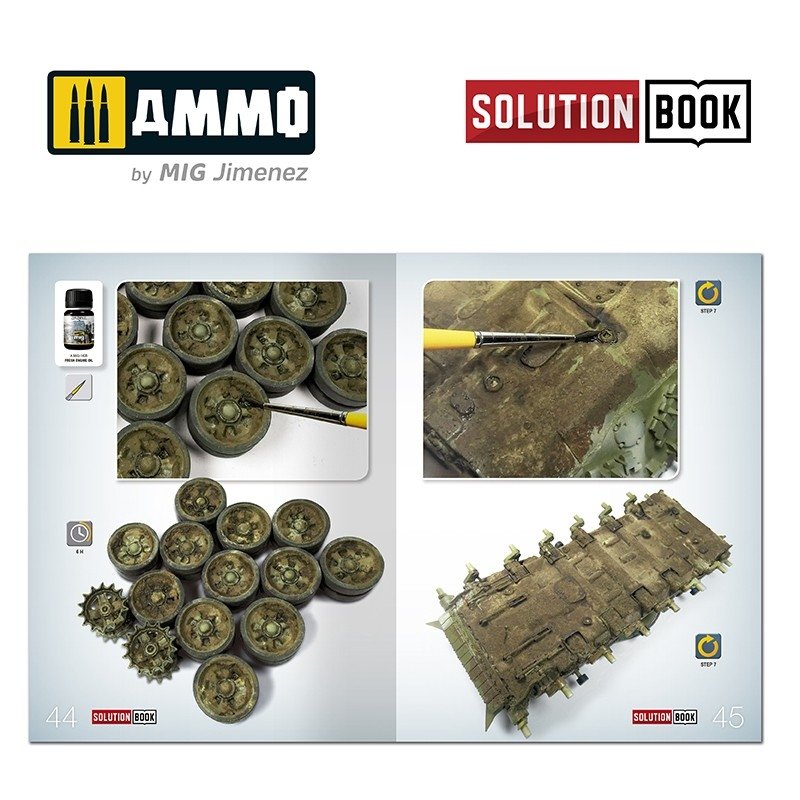 Ammo of Mig 6518 SOLUTION BOOK HOW TO PAINT MODERN RUSSIAN TANKS (Multilingual) – zdjęcie 2