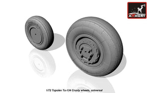 Armory Models AW72042 Tupolev Tu-134 Crusty wheels 1/72 – zdjęcie 6