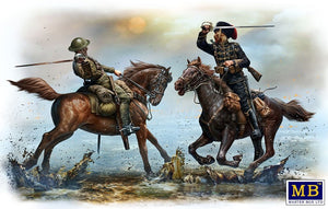 Master Box 35184 British and German Cavalrymen, WWI era – zdjęcie 2
