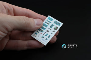 Quinta Studio QD72014 MiG-31B 3D-Printed &amp;amp; coloured Interior on decal paper (for Trumpeter kit) 1/72 – zdjęcie 2