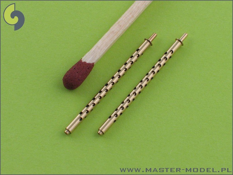 Master AM-32-001 Browning M2 aircraft .50 caliber (12.7mm) barrels (2pcs) 1/32 – image 3