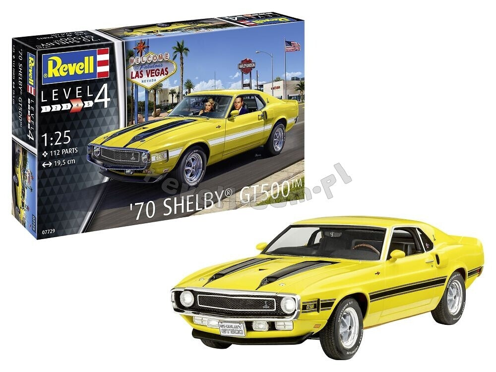 Revell 07729 Shelby Mustang GT500 &amp;#39;70 1/25