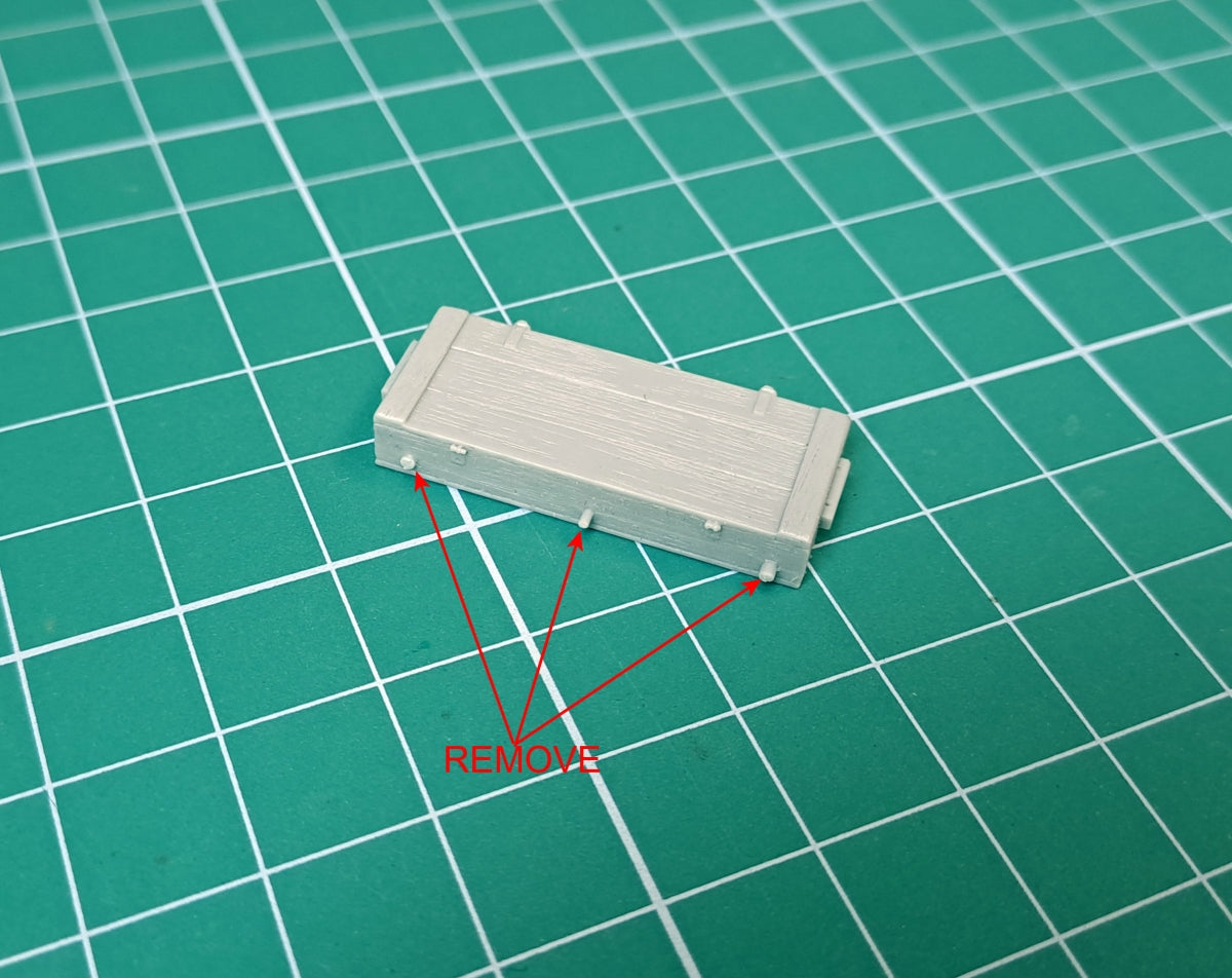 Eureka XXL E-078 — Crates for Panzerfaust 60/100 1/35 – zdjęcie 5